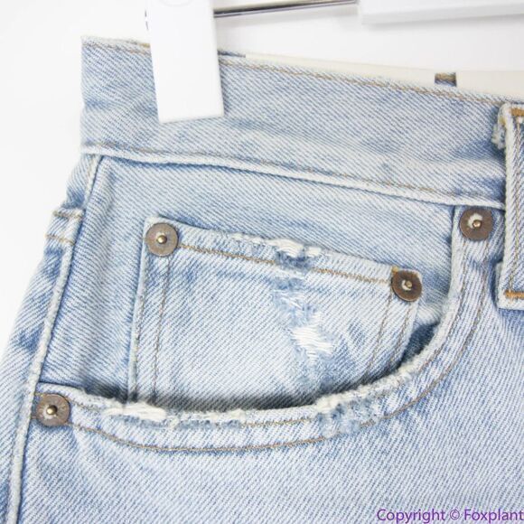 NEW Agolde Riley High Rise Straight Crop jeans in Clear Skies, size 29‎ - Picture 9 of 16